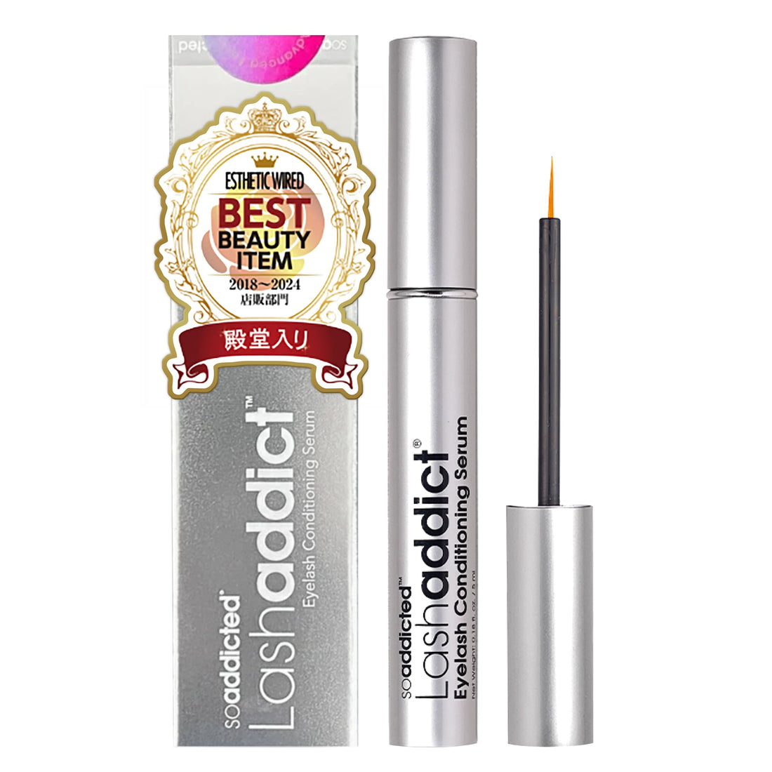 Lashaddict Eyelash Conditioning Serum 5ml for Fuller Lashes