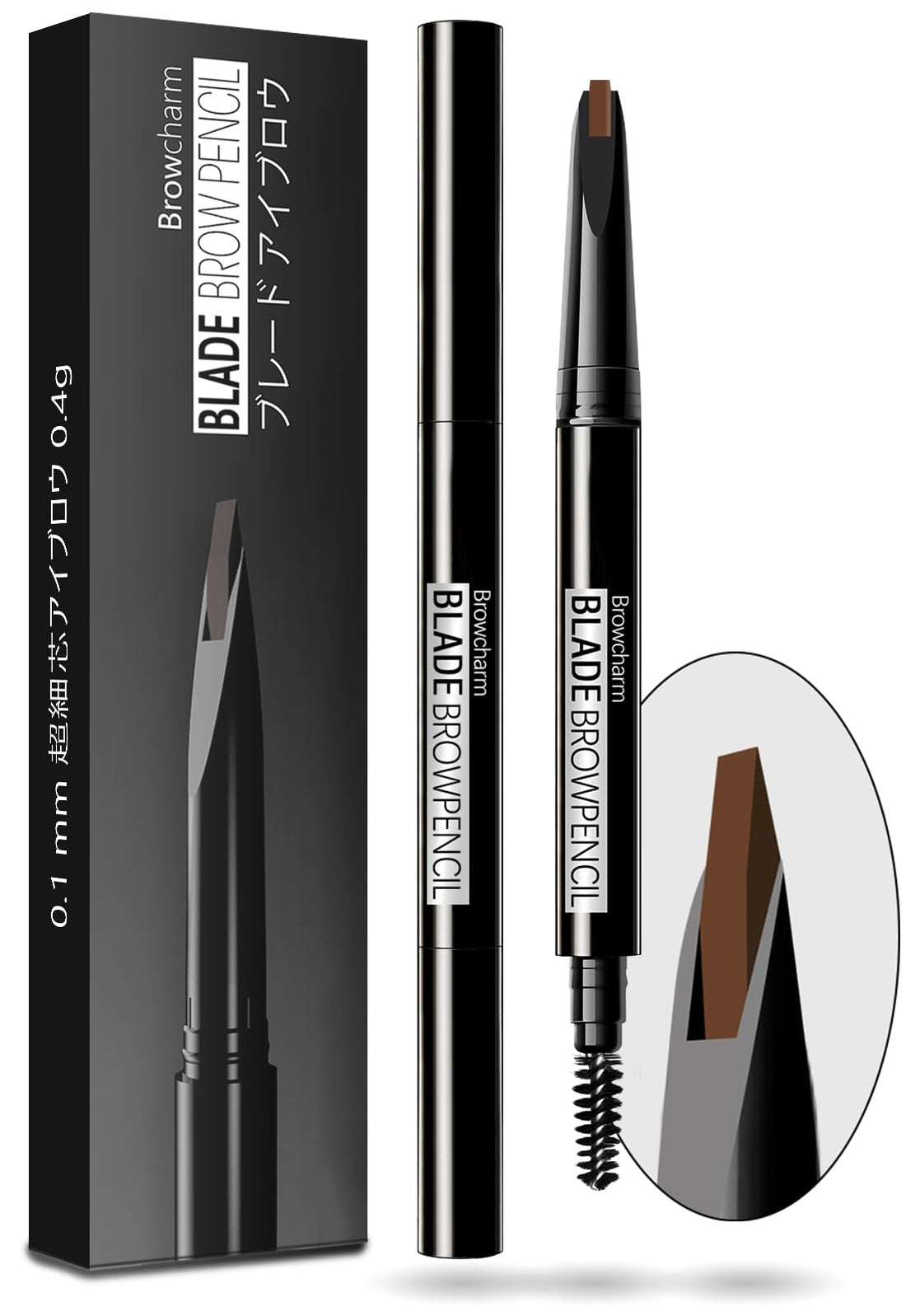 Lashcharm Eyebrow Pencil Waterproof 0.1mm Precision for Natural Finish