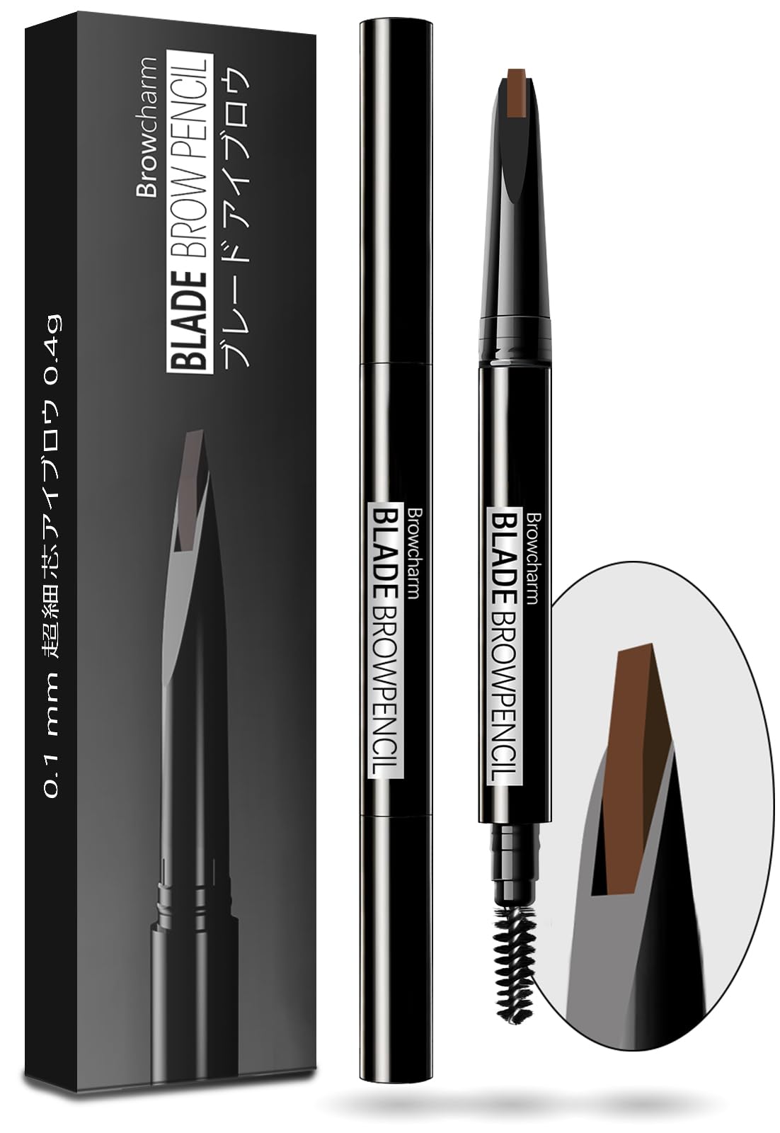 Lashcharm Eyebrow Pencil Waterproof 0.1mm Precision for Natural Finish