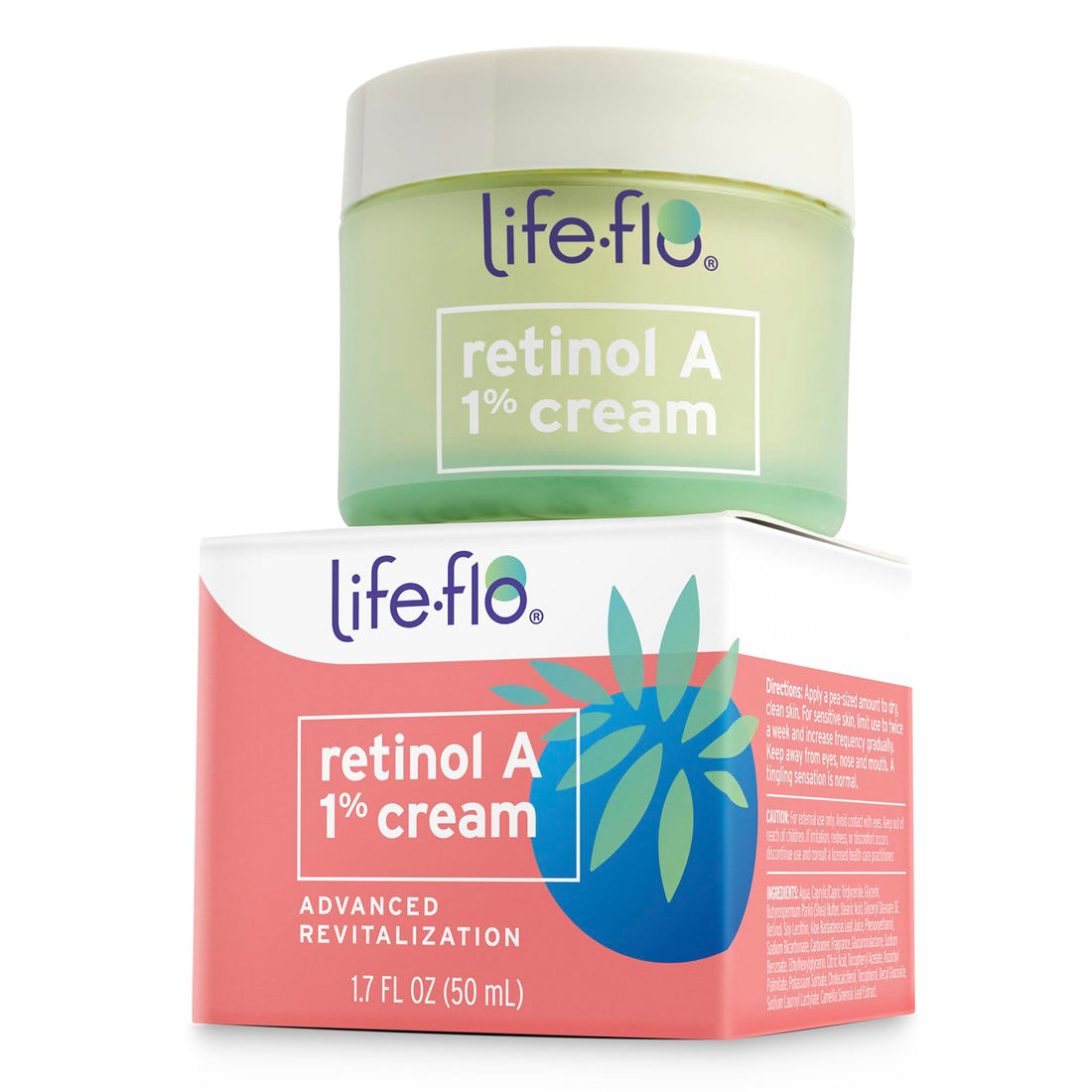 LIFE-FLO Retinol A 1% Advanced Revitalization Cream 1.7 oz