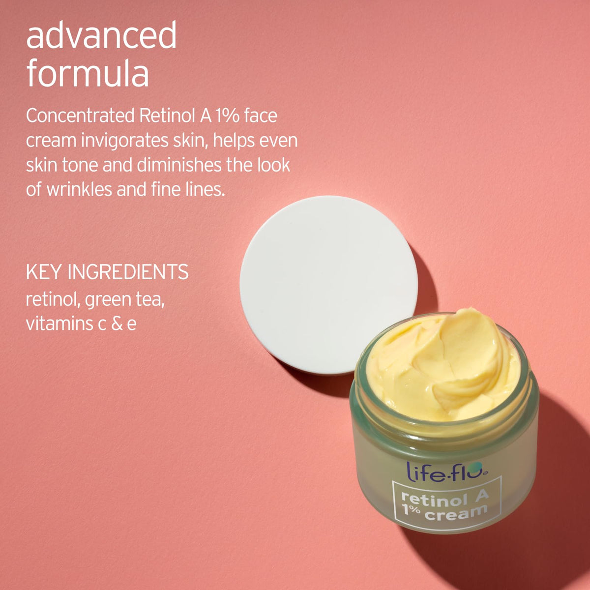 LIFE-FLO Crème Revitalisante Avancée au Rétinol A 1,7 oz