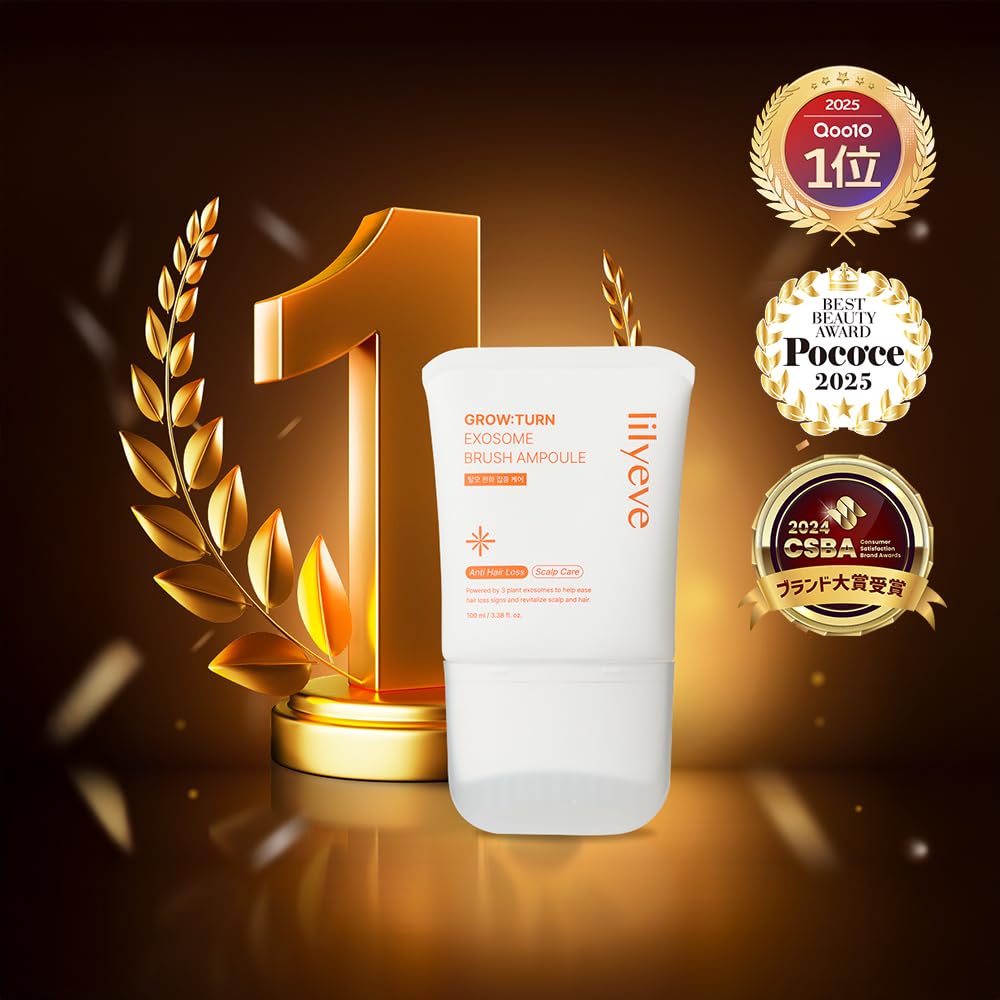 lilyeve Glow Turn Hair Ampoule 100ml for Soft and Shiny Hair