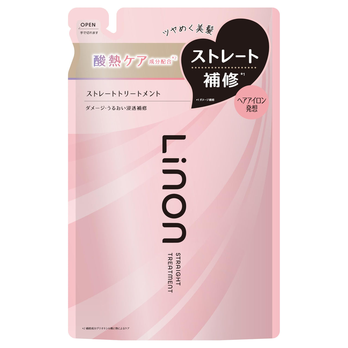 Linon Straight Keep Shampoo Refill 350ml for Moisture and Manageability