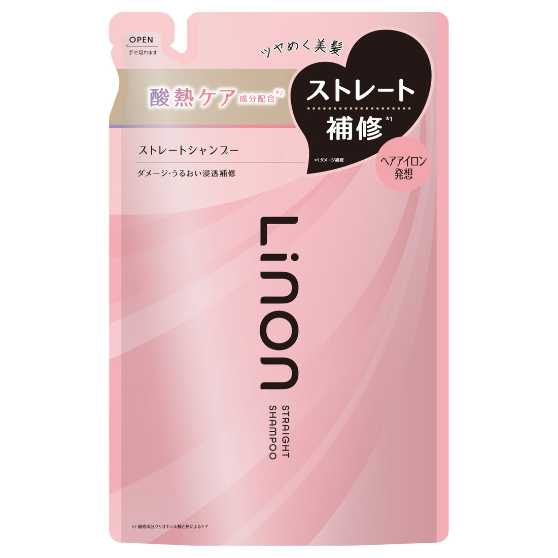 Linon Straight Keep Shampoo Refill 350ml Moisture and Fresh Floral Scent