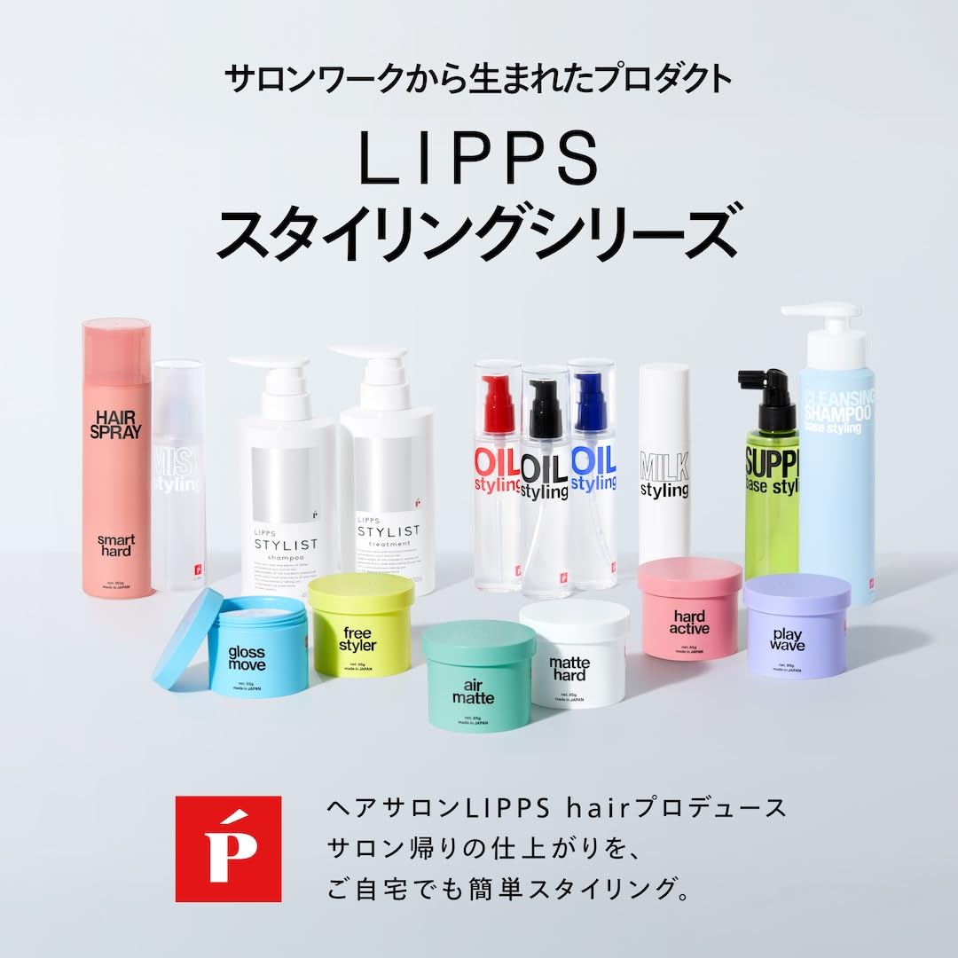 LIPPS Stylist Shampoo Refill 350ml Mandarin Scent for All Hair Types