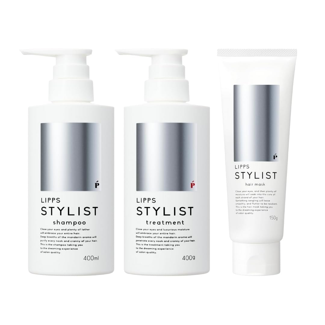 LIPPS Stylist Series Hair Care Set with Mandarin Fragrance