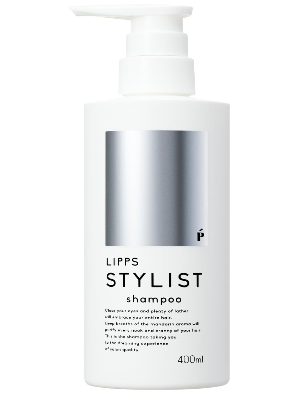 LIPPS Stylist Shampoo 400ml with Mandarin Scent for Japanese Hair Care