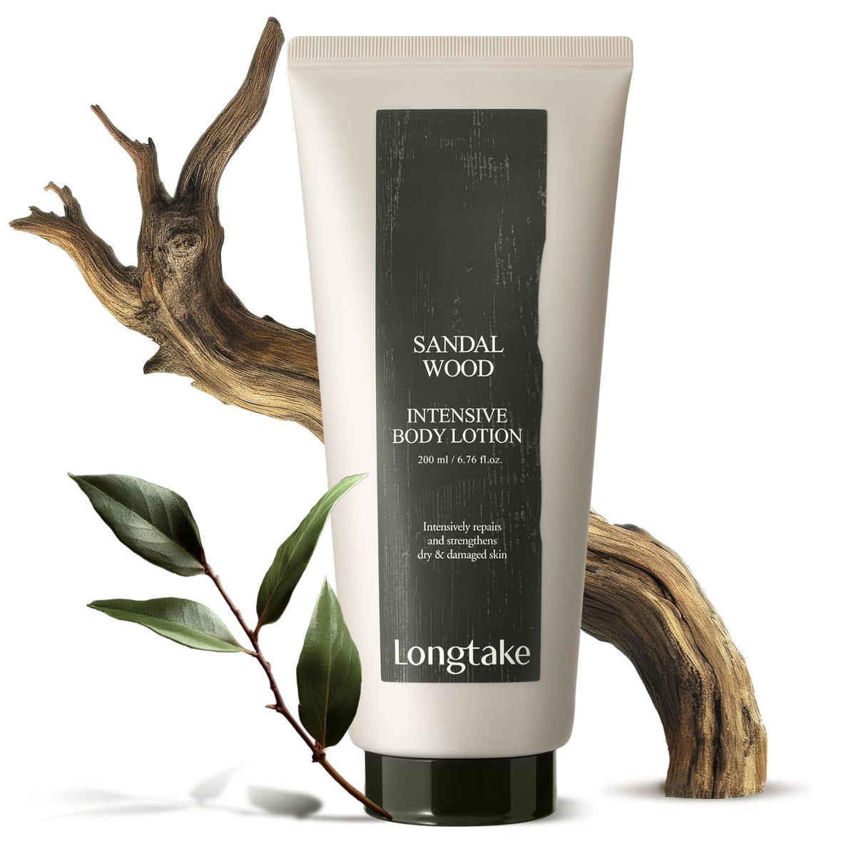 Longtake Sandalwood Intensive Body Lotion 200ml Hydrating Vegan Formula