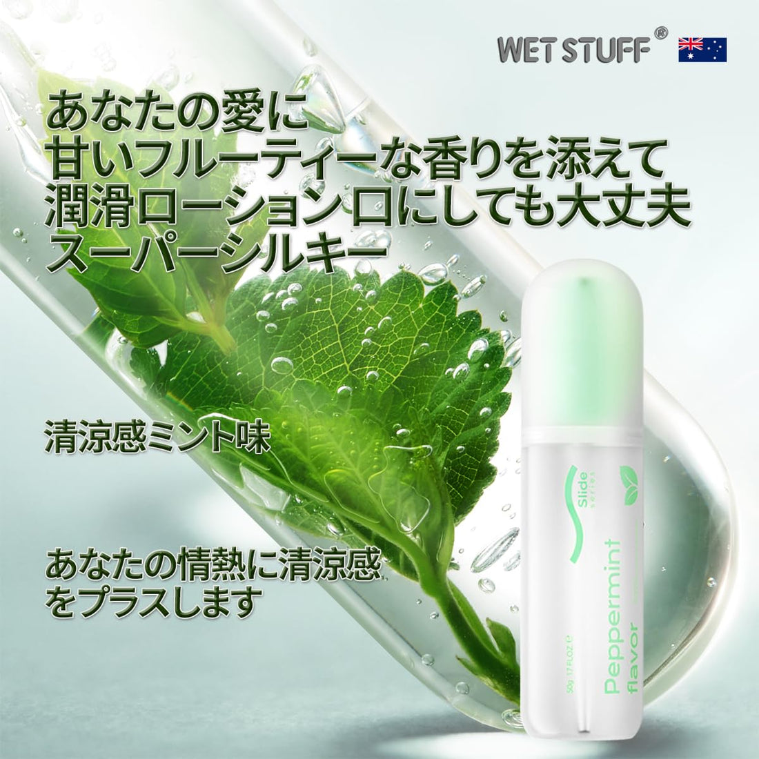 Loosen Mint Flavor Lubricant Gel 50g Pack of 2 for Smooth Comfort