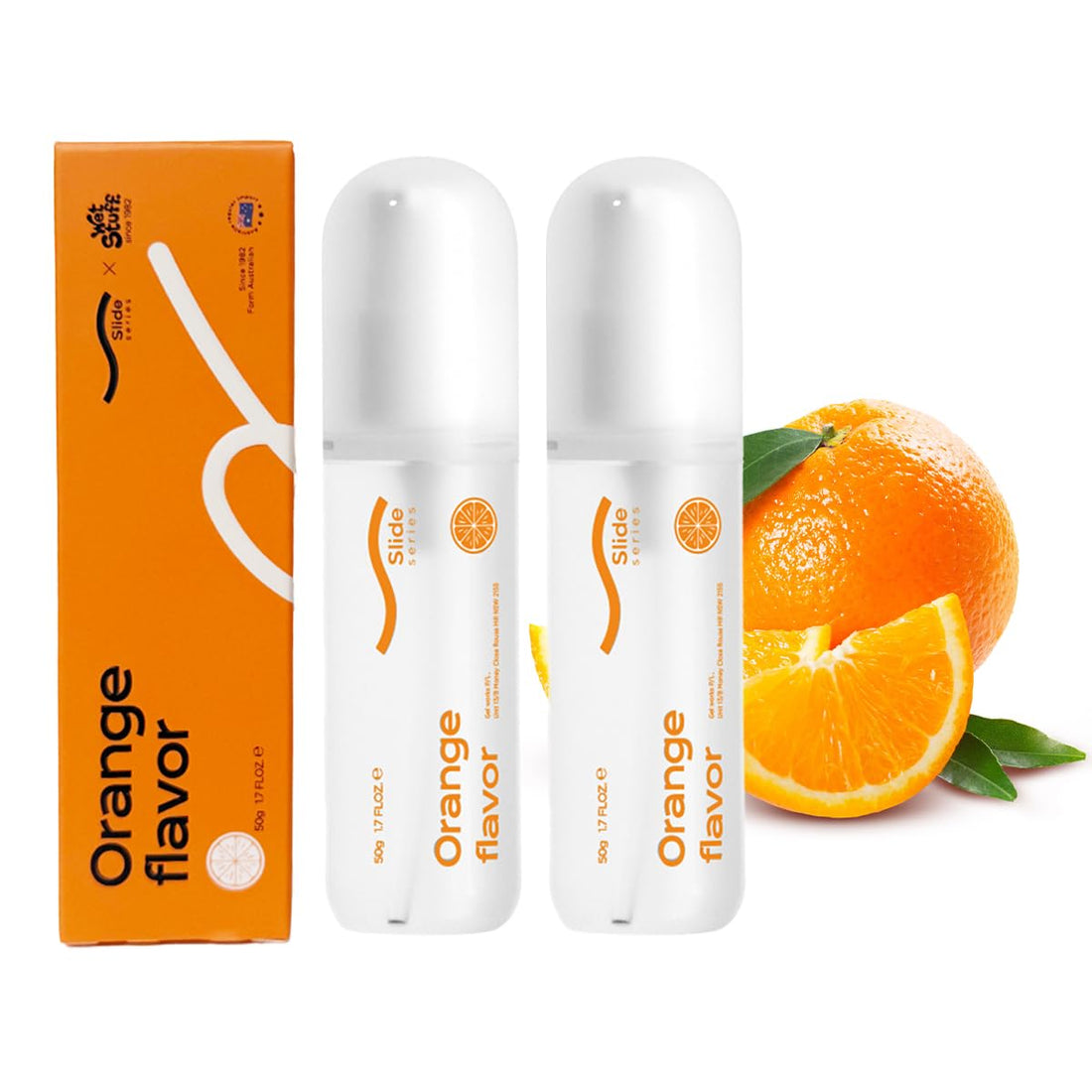 Loosen Water-Based Lubricant with Orange Flavor 50g for Smooth Experience