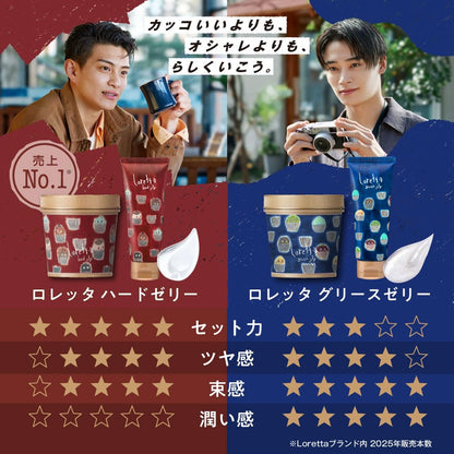 Loretta Grease Jelly 70g Hair Styling Product for Japanese Hair Care