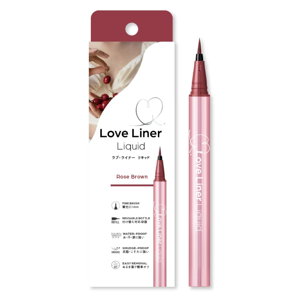 LoveLiner Liquid Eyeliner R5 Rosé Brown for Effortless Definition