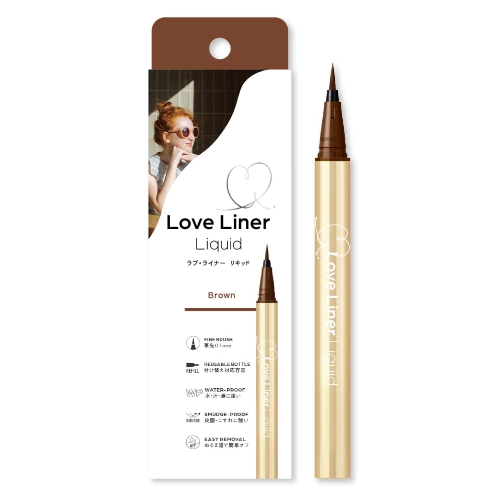 LoveLiner Liquid Eyeliner R5 Brown for Effortless Definition