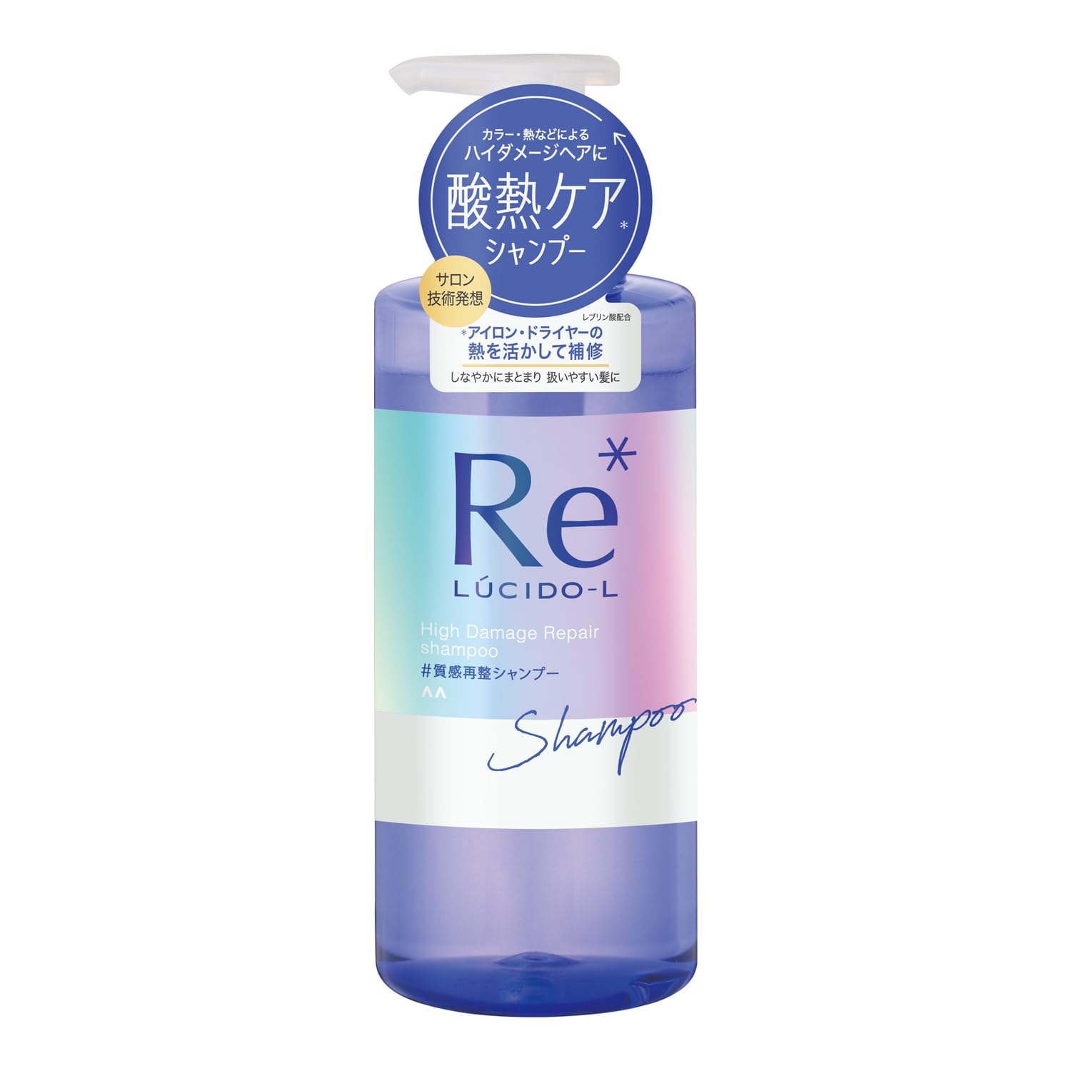 LUCIDO-L Texture-Reshaping Shampoo [ Damage Repair ] Kinmokuji x Grapefruit Fragrance 380ml