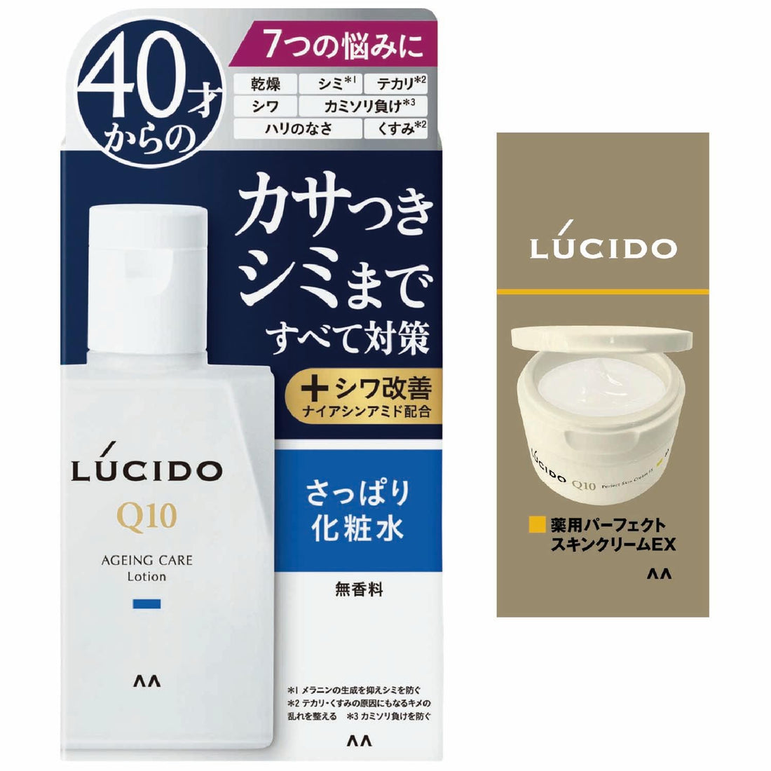 LUCIDO Lotion Hydratante Total 110ml sans parfum pour hommes