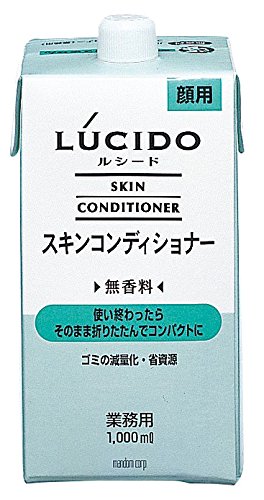 LUCIDO Skin Conditioner 1000ml Fragrance-Free Moisturizer