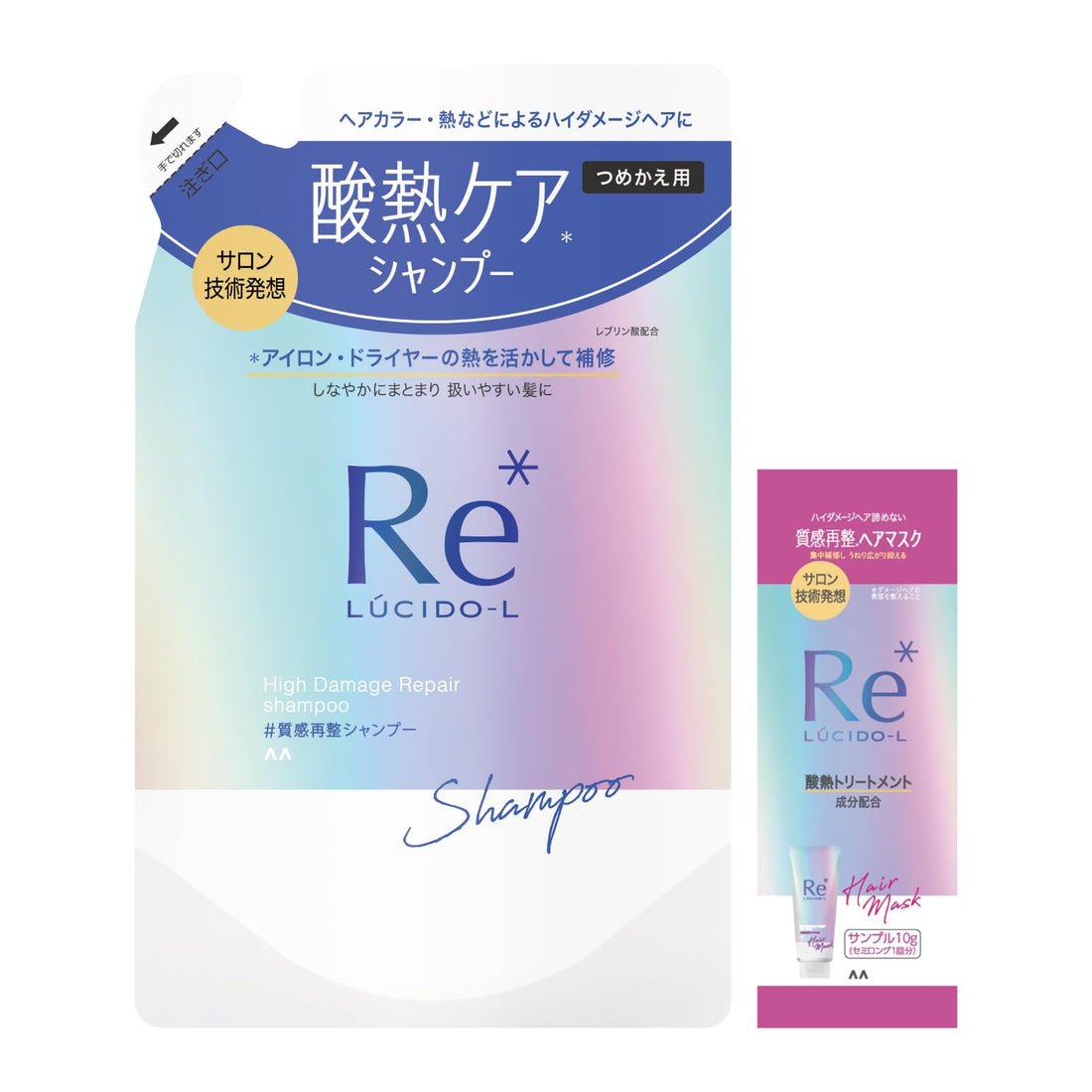 LUCIDO-L Texture Reshaping Shampoo 300ml with Osmanthus Grapefruit Fragrance