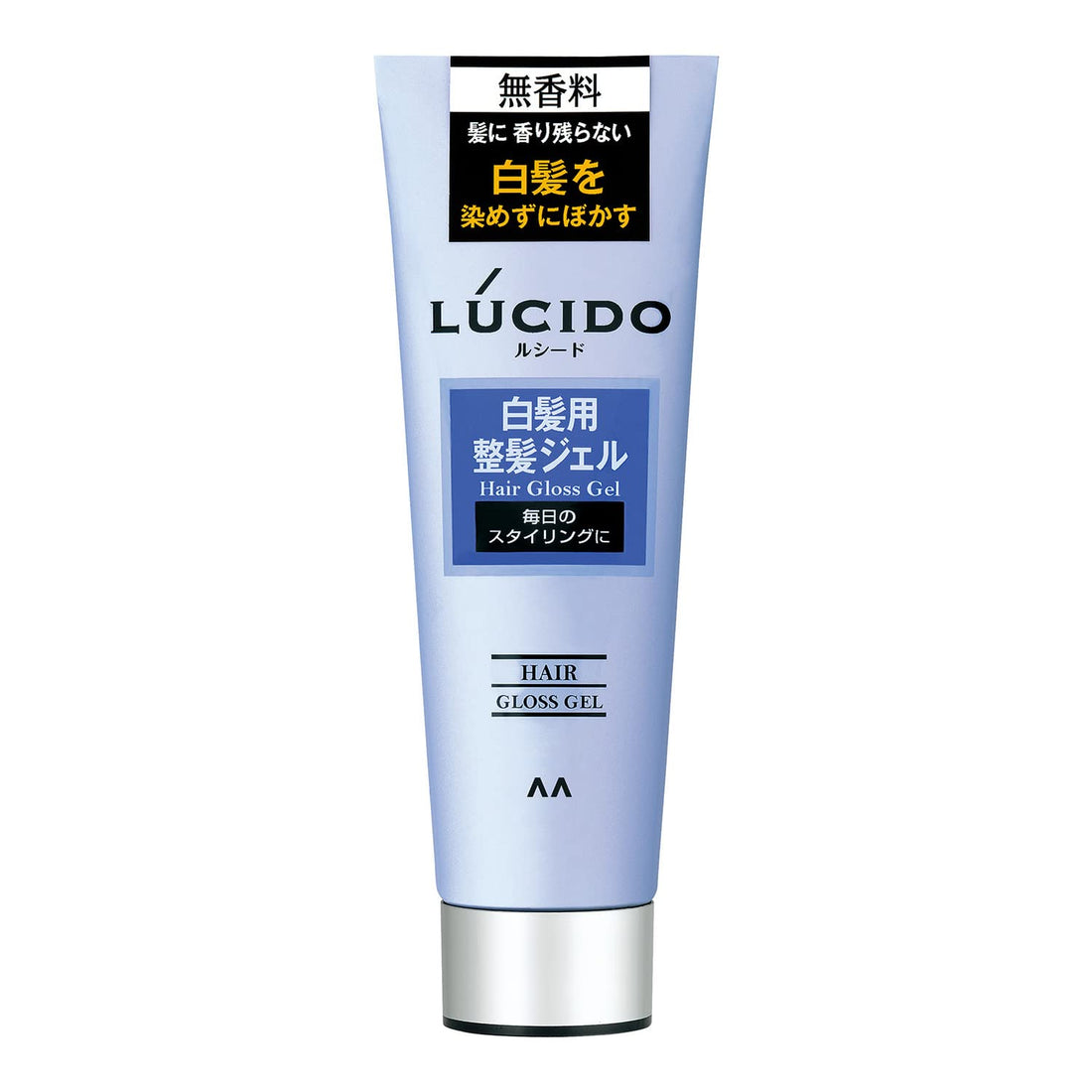 Mandom Lucido Gel coiffant pour cheveux gris 130g