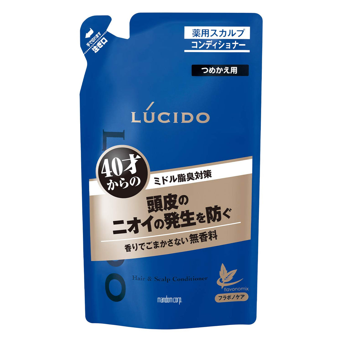 LUCIDO Medicated Hair &amp; Scalp Conditioner Refill 380g (Quasi-drug)