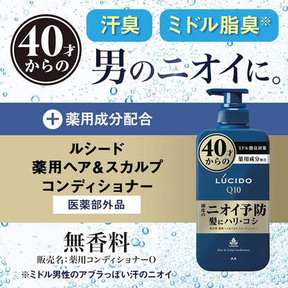 LUCIDO Hair and Scalp Conditioner 450g Fragrance-Free Treatment