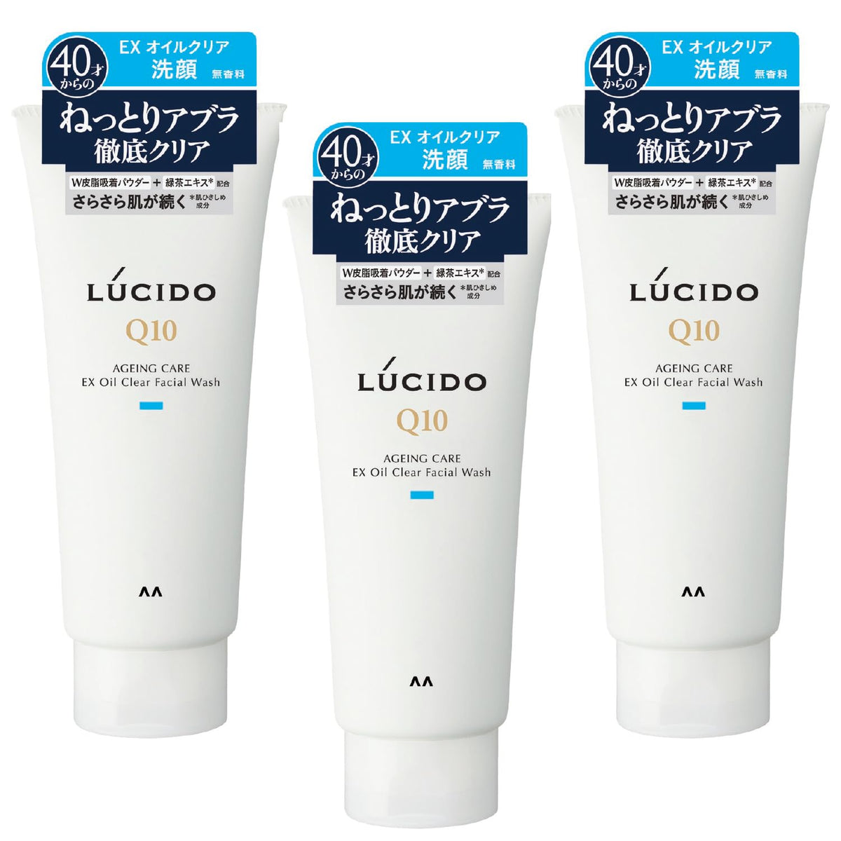 LUCIDO Nettoyant Visage Oil Clear 130g pour Hommes