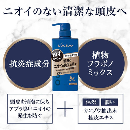 LUCIDO-L Hair and Scalp Conditioner Refill 380g