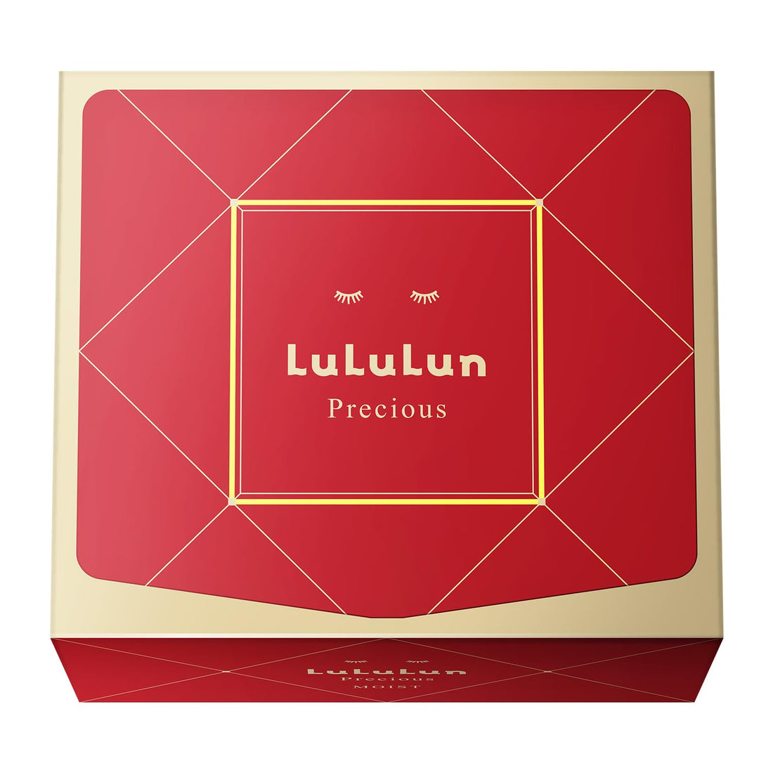 Lululun Precious Red Face Masks 32 Sheets for Deep Hydration