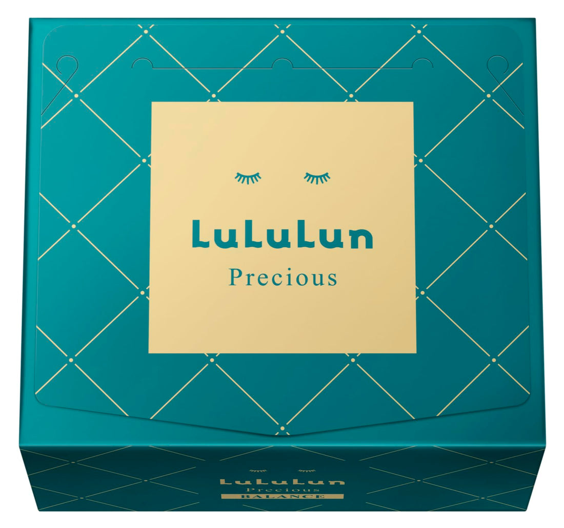 Lululun Precious Green Face Mask 32 Sheets for Hydration and Care