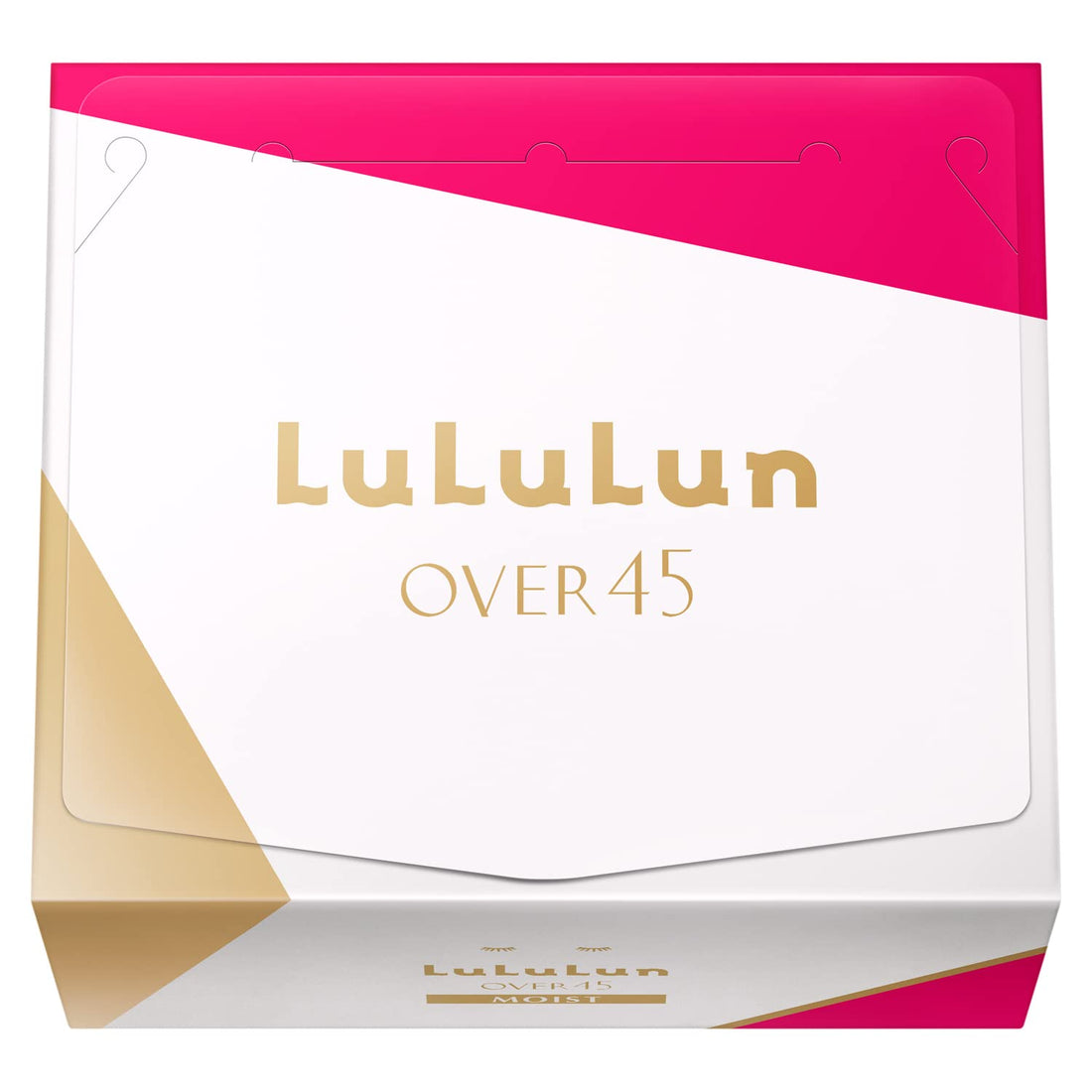 Lululun OVER45 Camellia Pink (Moist) Face Sheet Mask, 32 Sheets