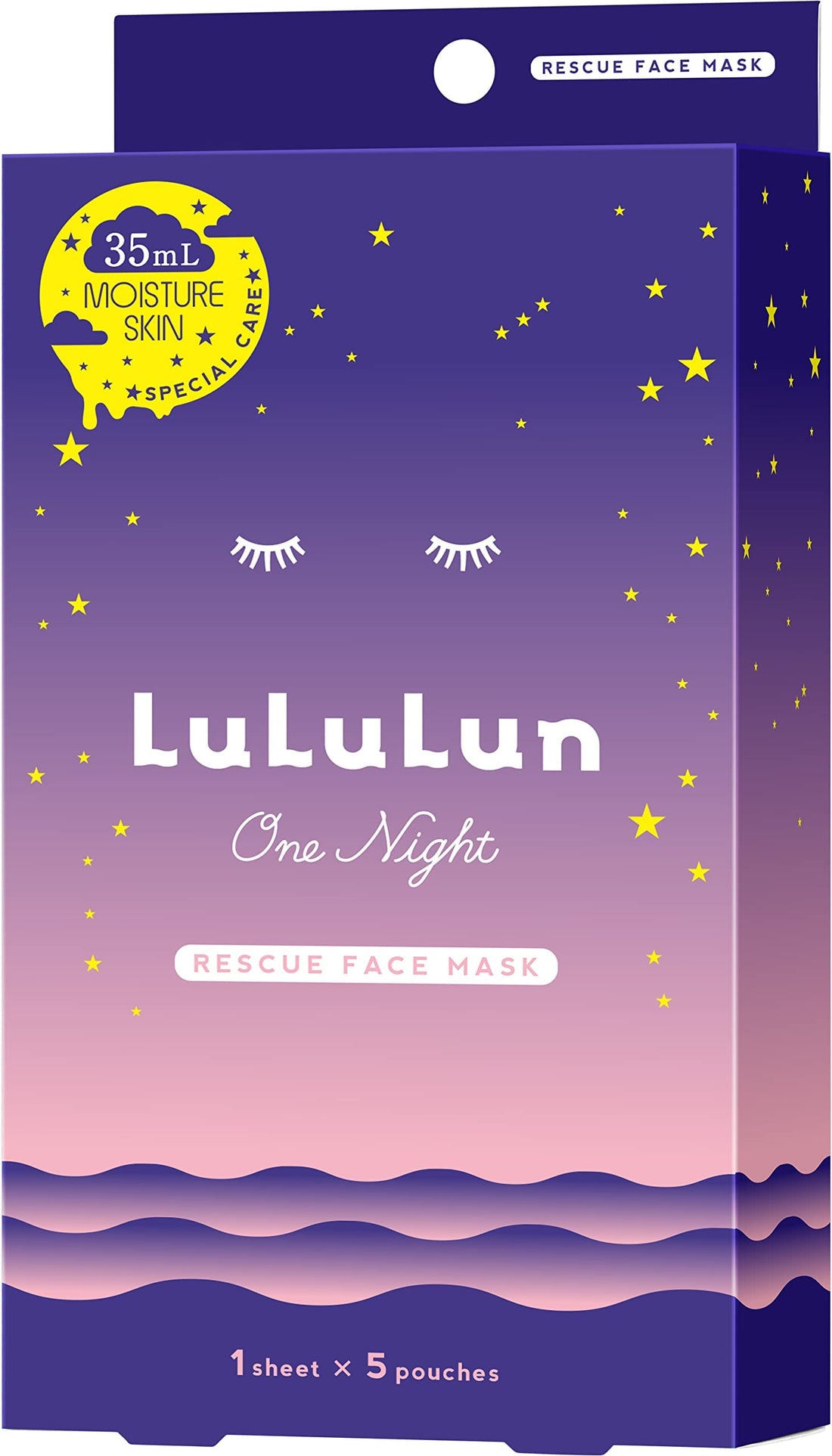 Lululun One Night Rescue Face Mask 35mL Hydrating Treatment