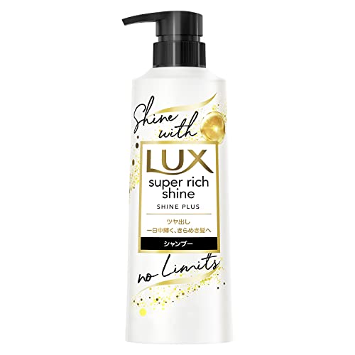 LUX Shine Plus Shampoo Pump 400g for Radiant Hair