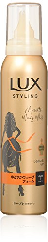 LUX Gentle Wave Foam 130g for Lightweight Fluffy Waves