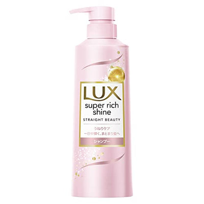 LUX Super Rich Shine Straight Beauty Shampoo Pump 400g
