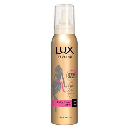 LUX Active Wave Foam Hair Mousse 130g for Effortless Styling