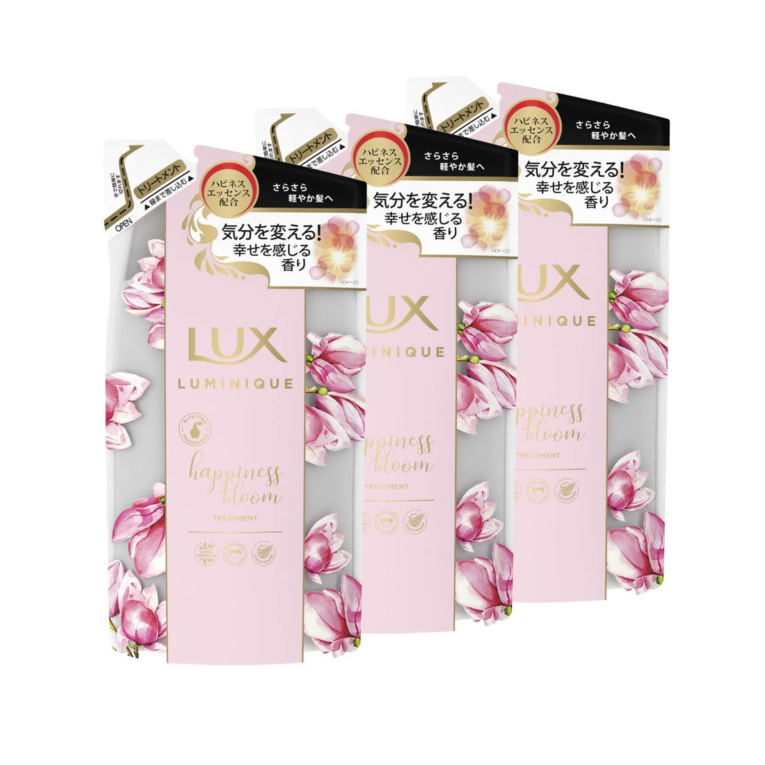 LUX Happiness Bloom Hair Treatment Refill 350g x 3