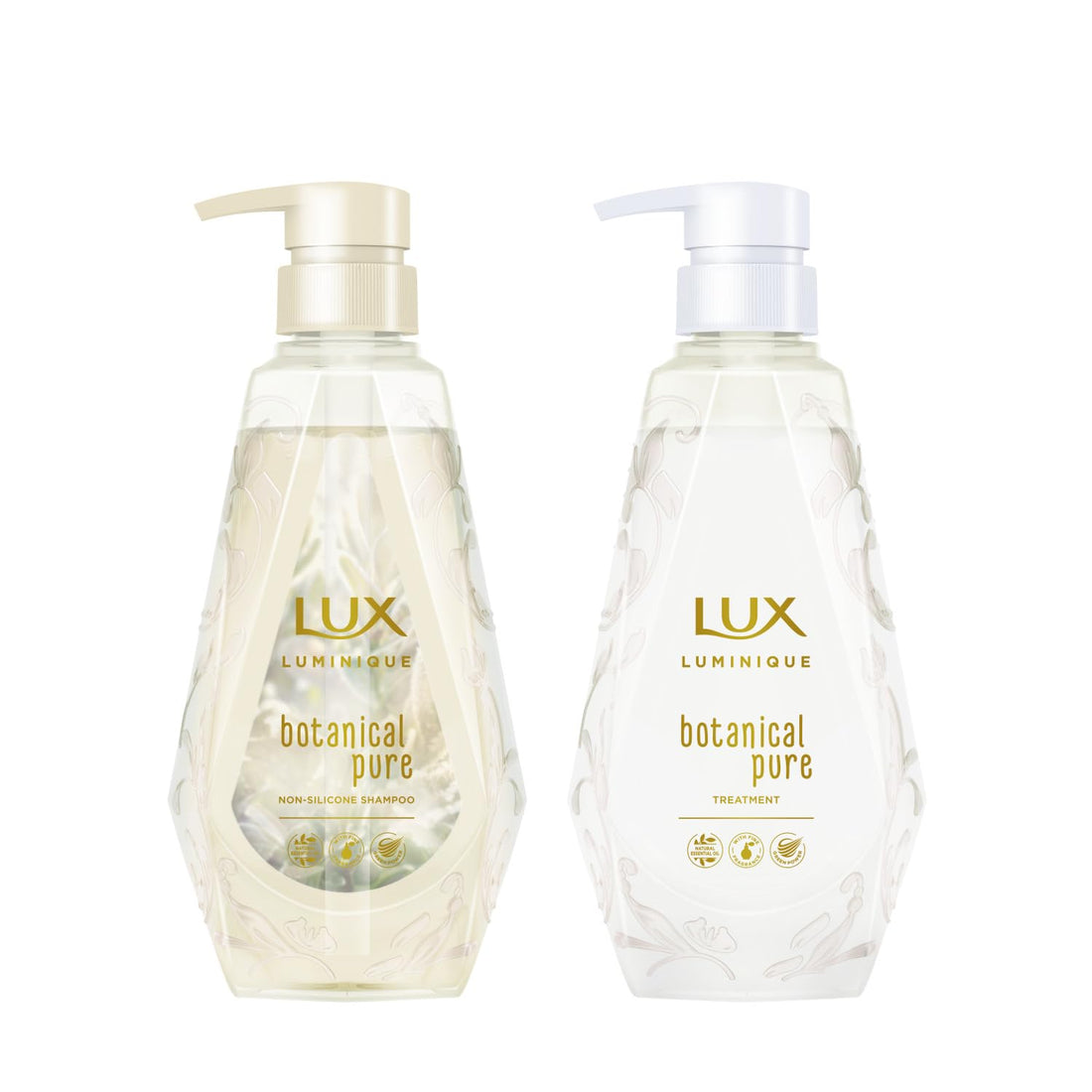 LUX Luminaire Shampoo and Conditioner Set 450g Each Botanical Pure