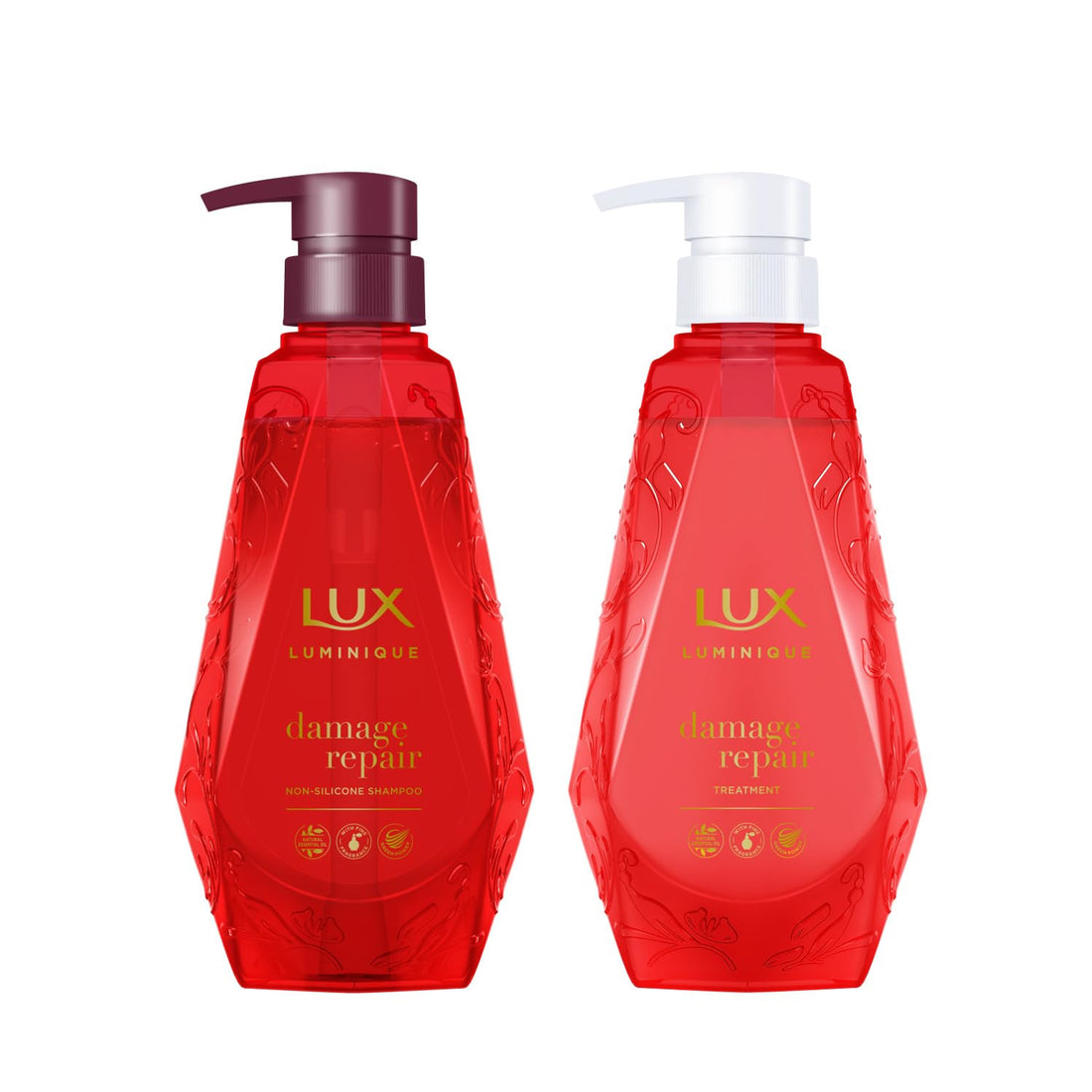 LUX Luminaire Shampoo and Conditioner Set 450g Each for Damaged Hair