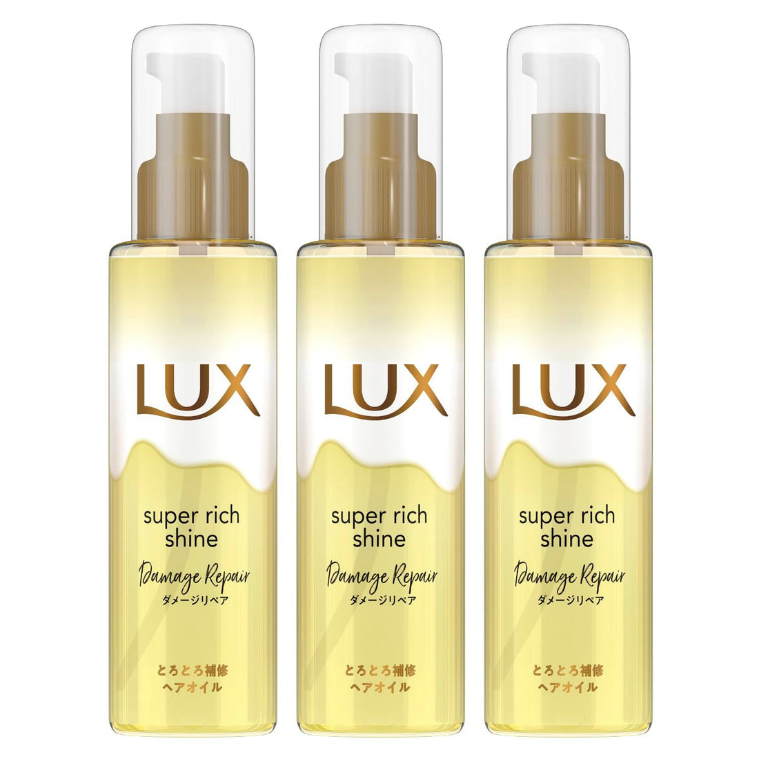 LUX Huile Réparatrice pour Cheveux Abîmés 75g x 3