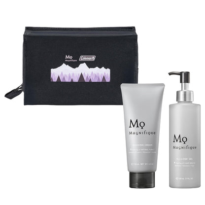 Manifique All-in-One Gel and Facial Wash Set with Pouch