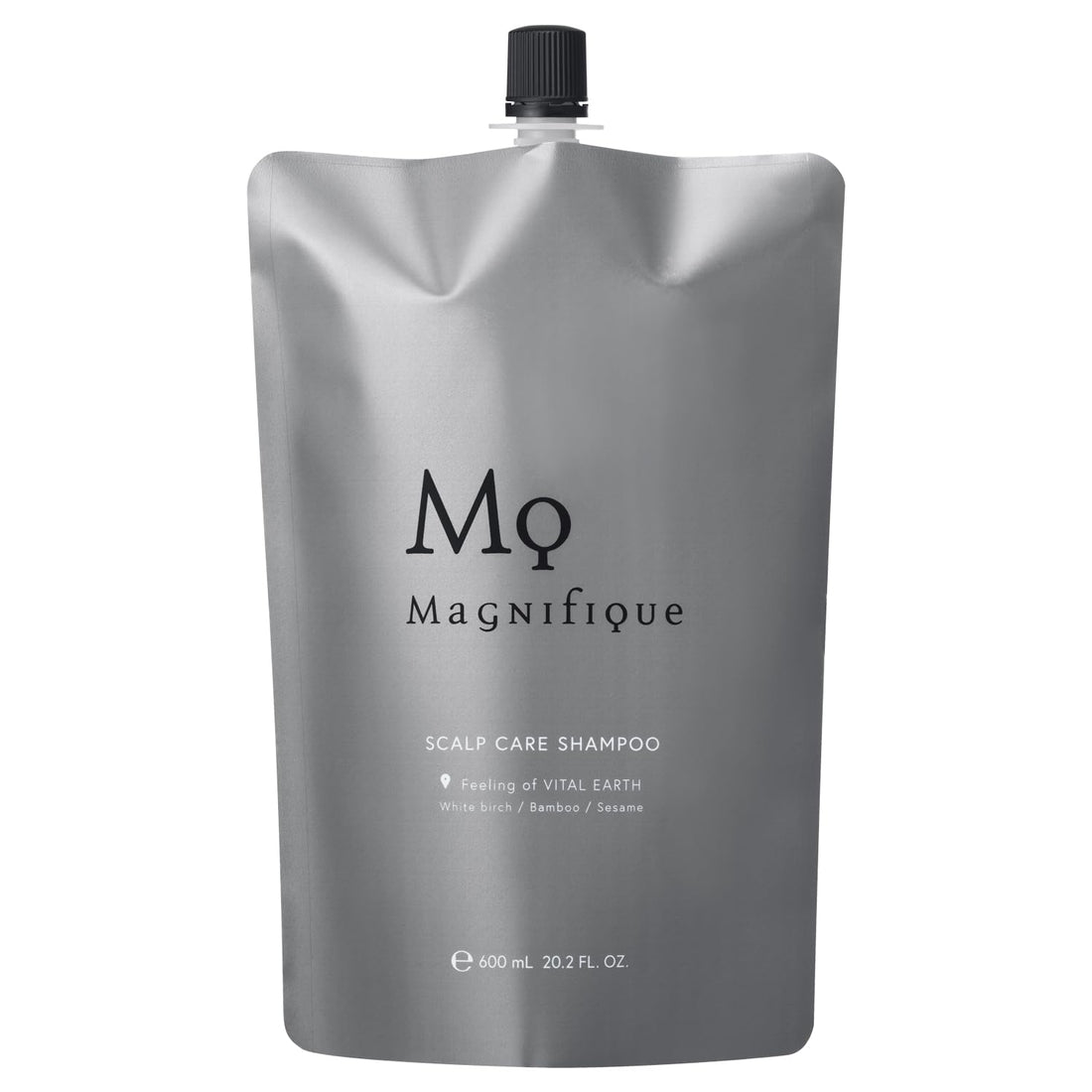 Magnifique Scalp Care Shampoo Refill 600mL Non-Silicone Relaxing Floral Woody Scent Dandruff Itch Scalp Odor magnifique KOSE
