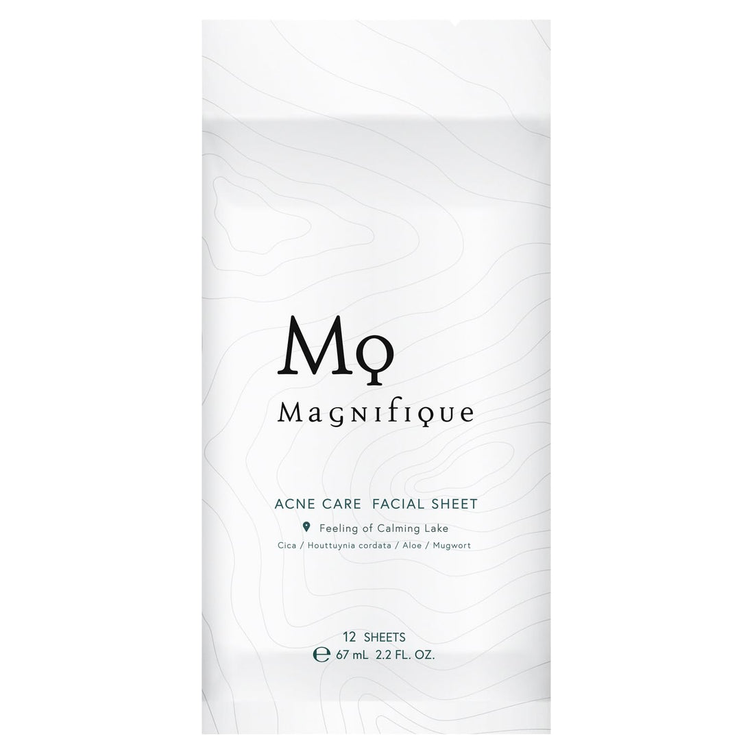 Medicated Quasi-Drug Manifique Acne Care Facial Sheet <Wiping Lotion> 12 Sheets magnifique KOSE