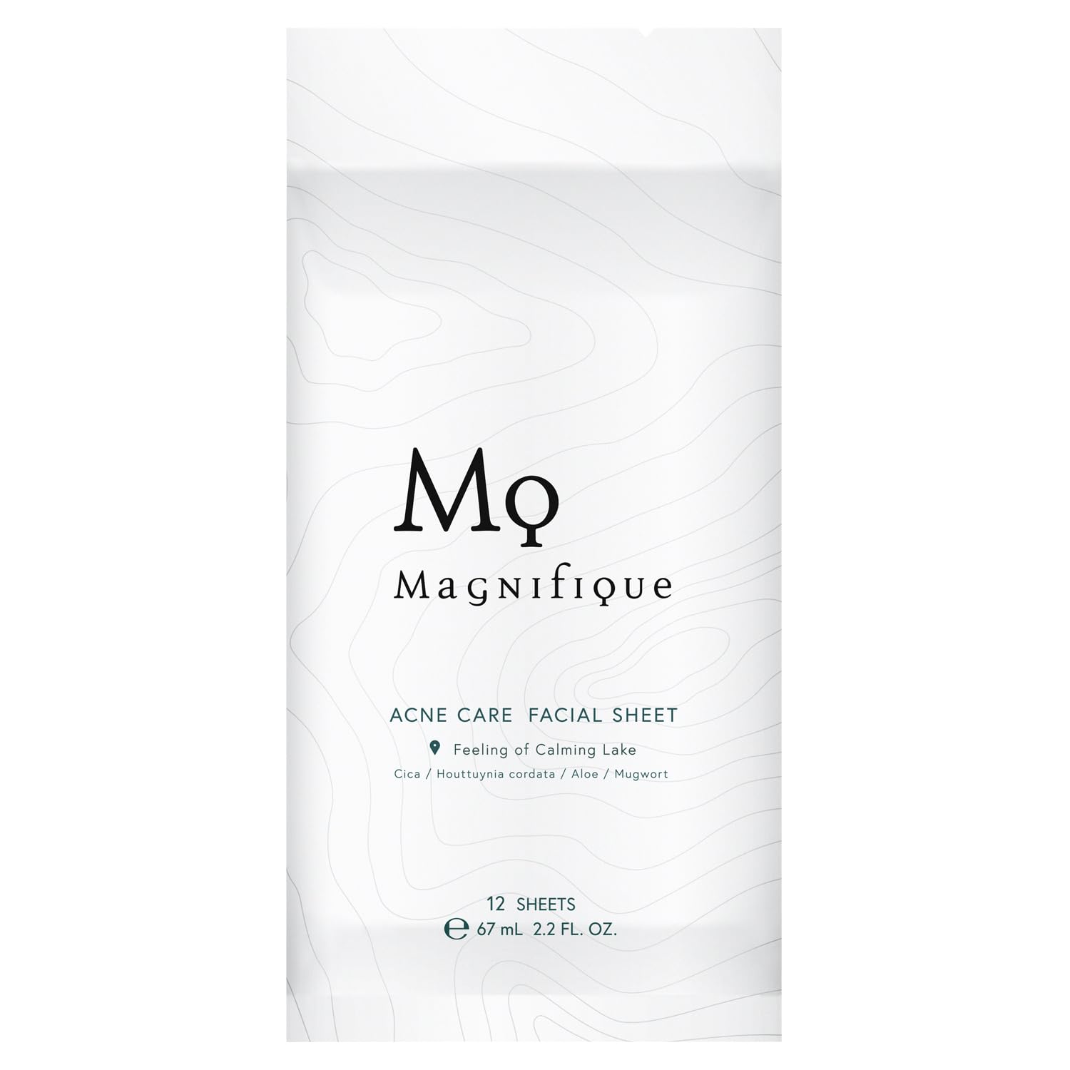 【Produit de médecine auxiliaire】 Manifique Acné Care Feuille Faciale <lotion nettoyante> 12 pièces magnifique KOSE