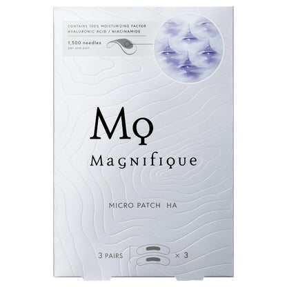 magnifique Needle Patches for Men 3 Treatments for Eyes and Mouth