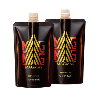 MAGMAS Zinc Infusion Shampoo Refill 320ml Set for Men
