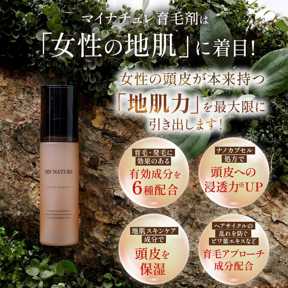 Mainachure Hair Treatment 120ml for Women with Gentle Formula