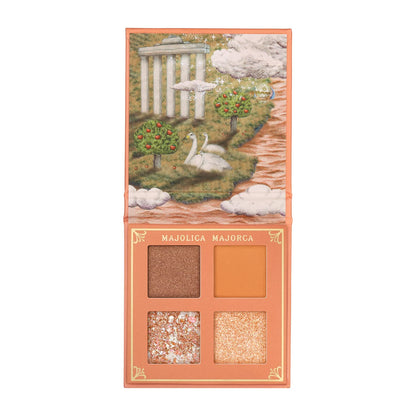 Majolica Majorca Shadow Flash Dusty Orange Eyeshadow Palette 3.2g
