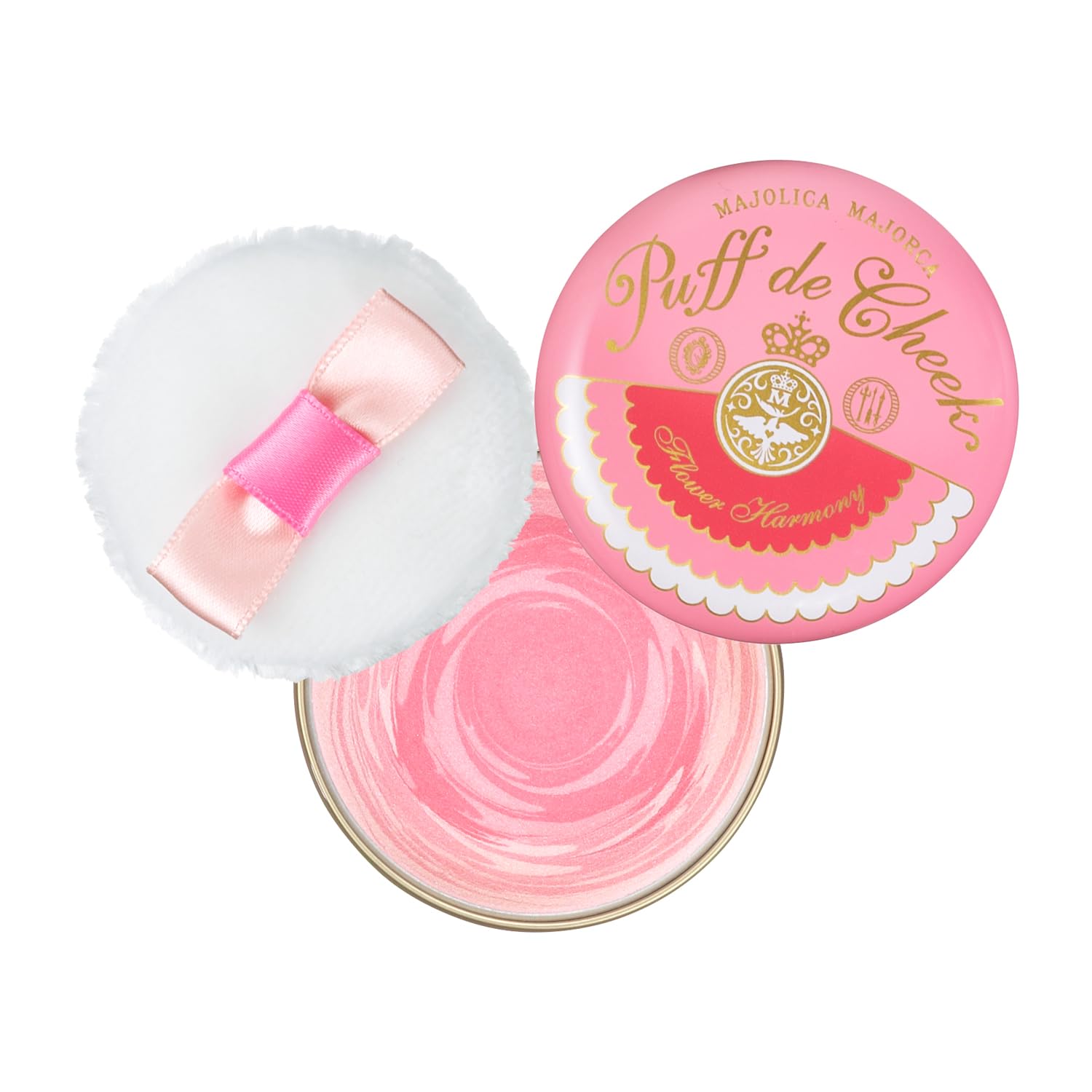 Majolica Majorca Puff de Cheek Flower Harmony Blush 5.8g