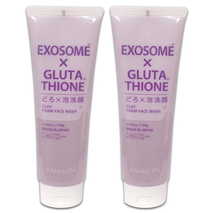Make.iN Exosome and Glutathione Clay Foam Cleanser 130g