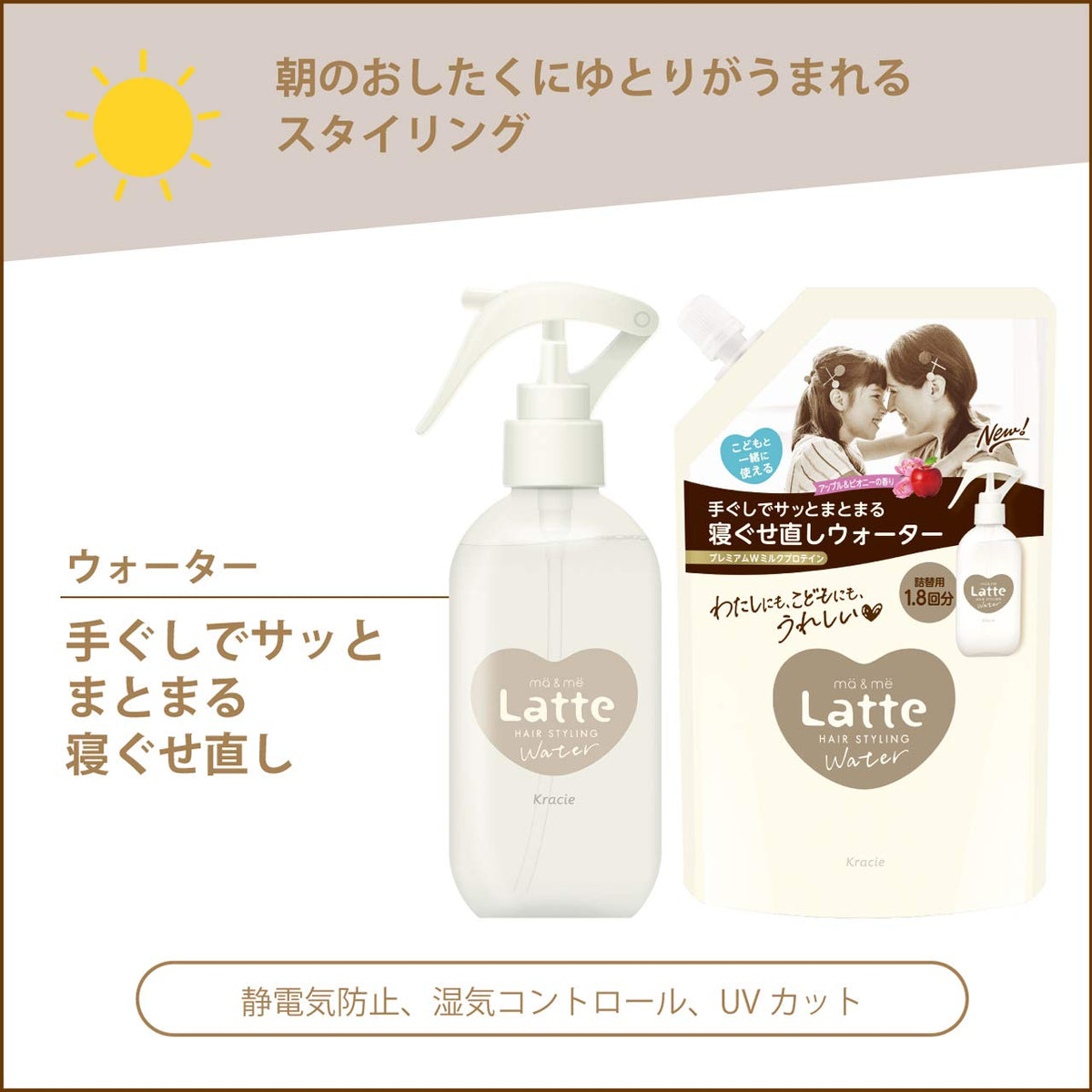 ma &amp; me Eau de coiffage pour enfants et parents 250ml