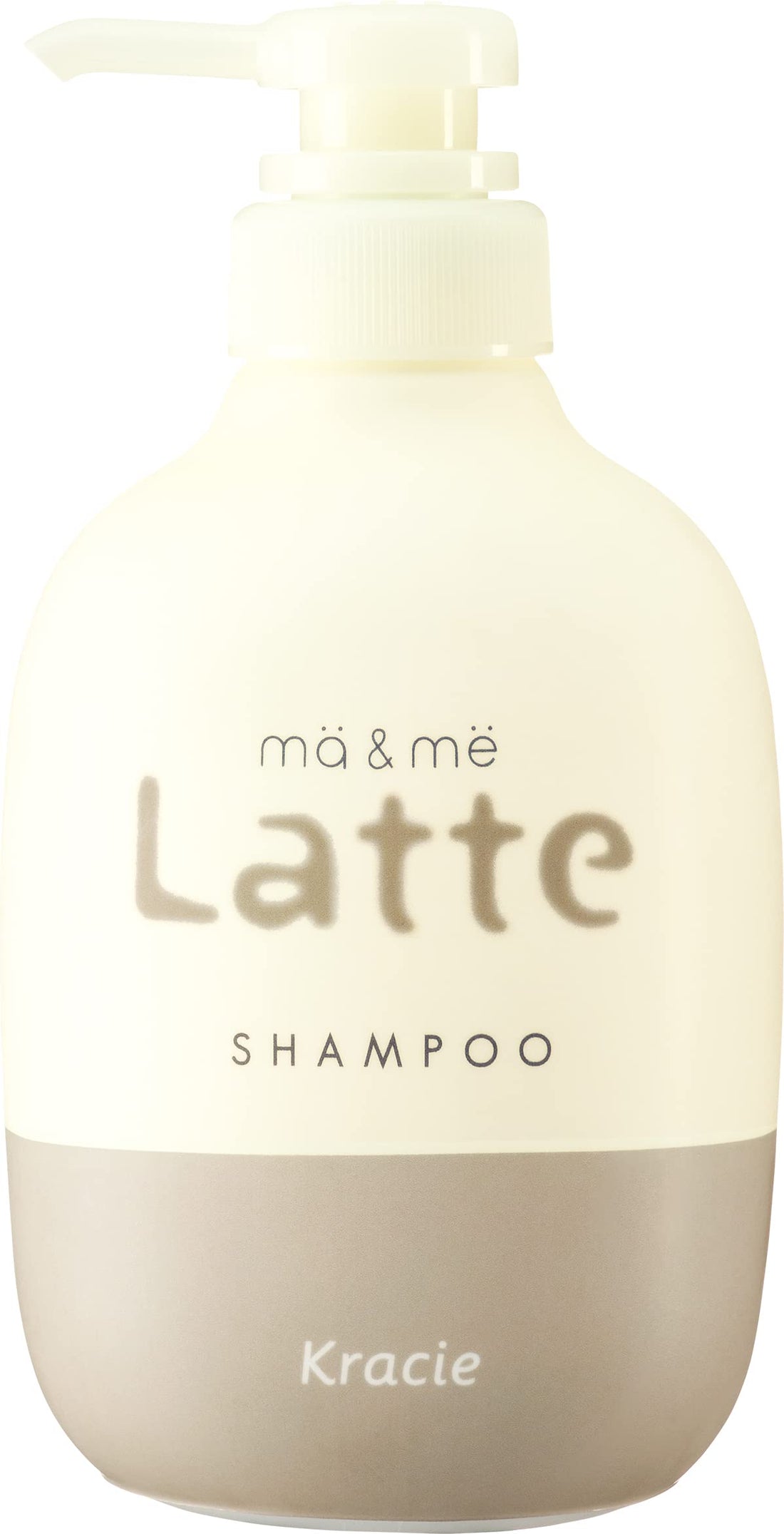 ma & me Latte Shampoo Pump, Premium Double Milk Protein, Apple & Peony Scent 490mL